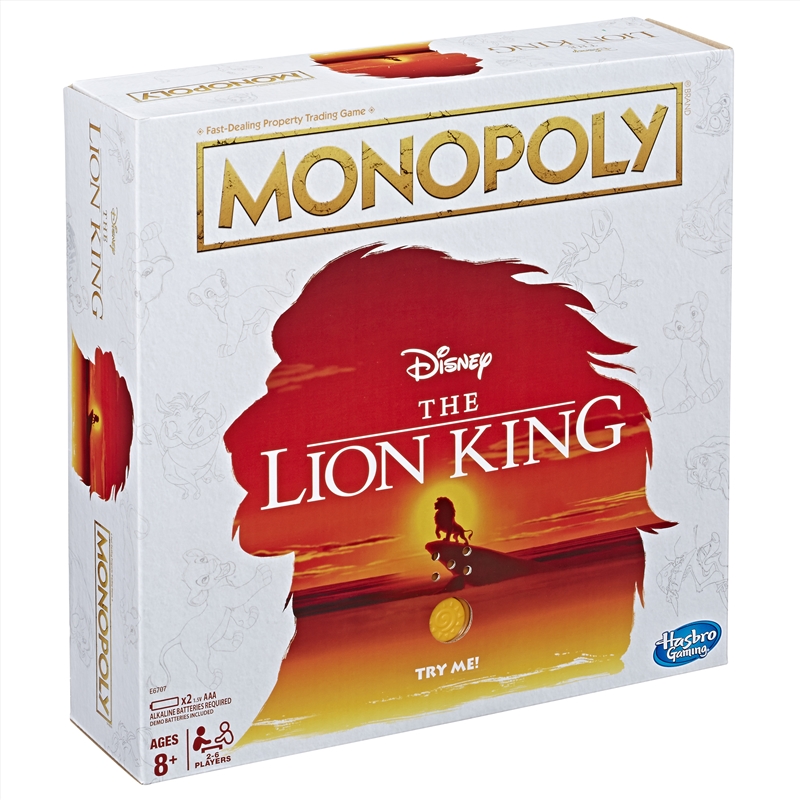 Monopoly - Lion King/Product Detail/Board Games