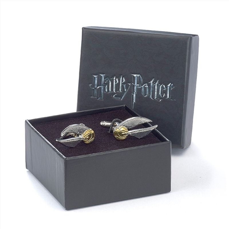 Harry Potter - Golden Snitch Cufflinks/Product Detail/Jewellery