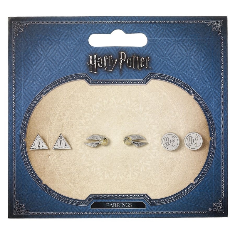 Harry Potter - Stud Earring Set of 3/Product Detail/Jewellery