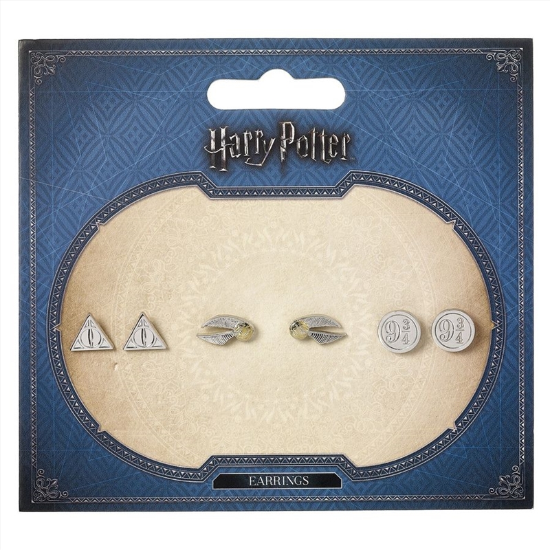 Harry Potter - Stud Earring Set of 3/Product Detail/Jewellery