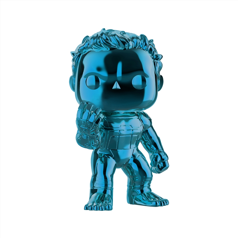 Avengers 4: Endgame - Hulk Blue Chrome 6" US Exclusive Pop! Vinyl [RS]/Product Detail/Movies