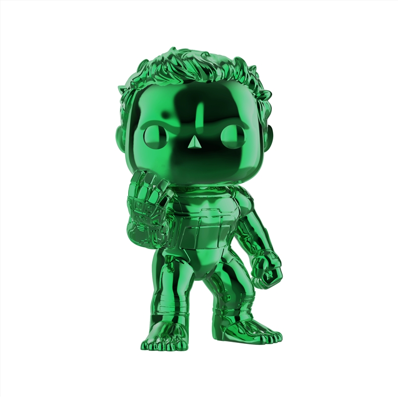 Avengers 4: Endgame - Hulk Green Chrome 6" US Exclusive Pop! Vinyl [RS]/Product Detail/Movies