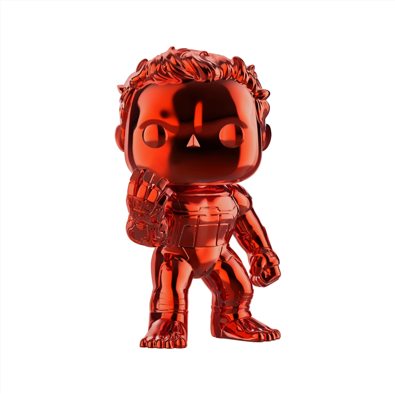 Avengers 4: Endgame - Hulk Red Chrome 6" US Exclusive Pop! Vinyl [RS]/Product Detail/Movies