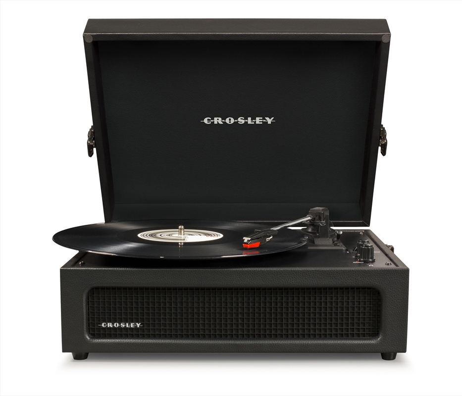 CROSLEY Voyager Portable Turntable - Black | Merchandise