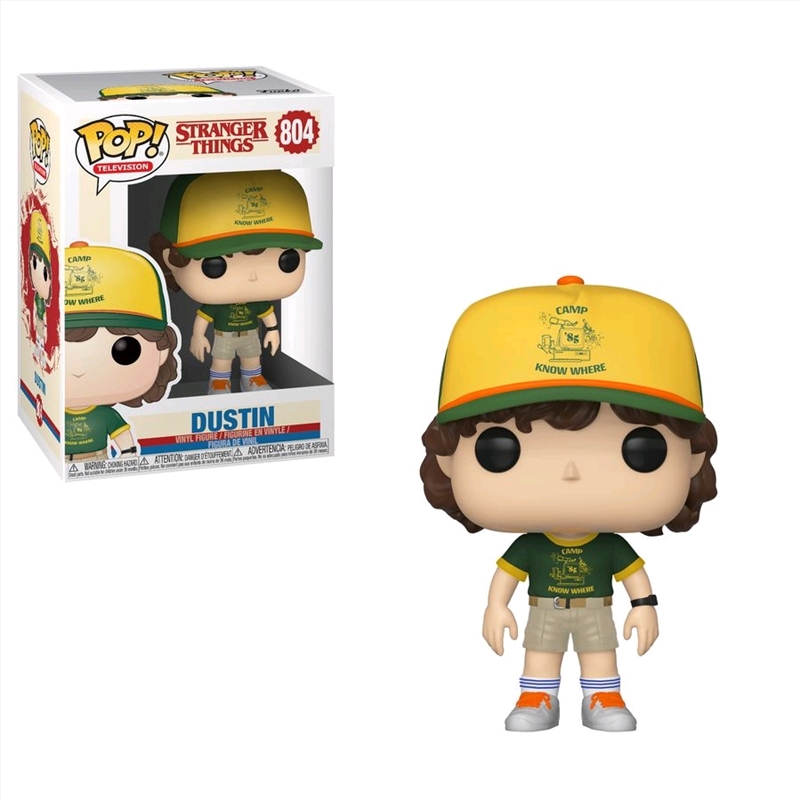 Stranger Things - Dustin at Camp Pop! Vinyl/Product Detail/TV