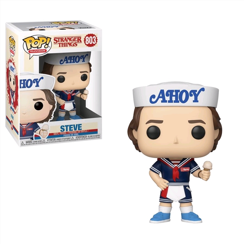 Stranger Things - Steve with Hat & Ice Cream Pop! Vinyl/Product Detail/TV