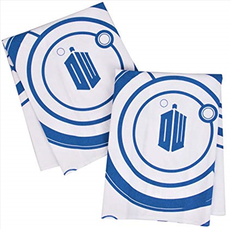 Tardis Tea Towel Set Of 2/Product Detail/Kitchenware