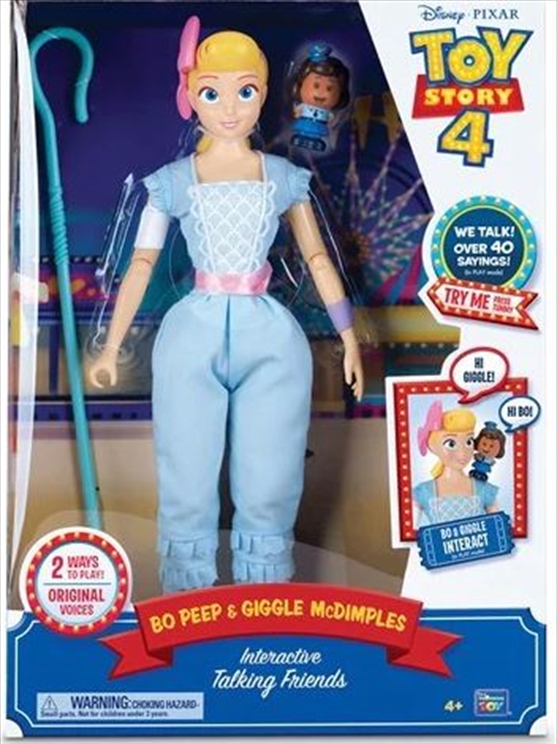 Toy Story 4 - BO Peep 14 Inch With Mcdimple Feature Talking Toy | Toy