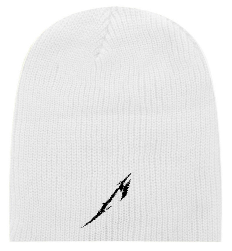 Metallica Beanie - Glitch M Circle: White/Product Detail/Beanies & Headwear