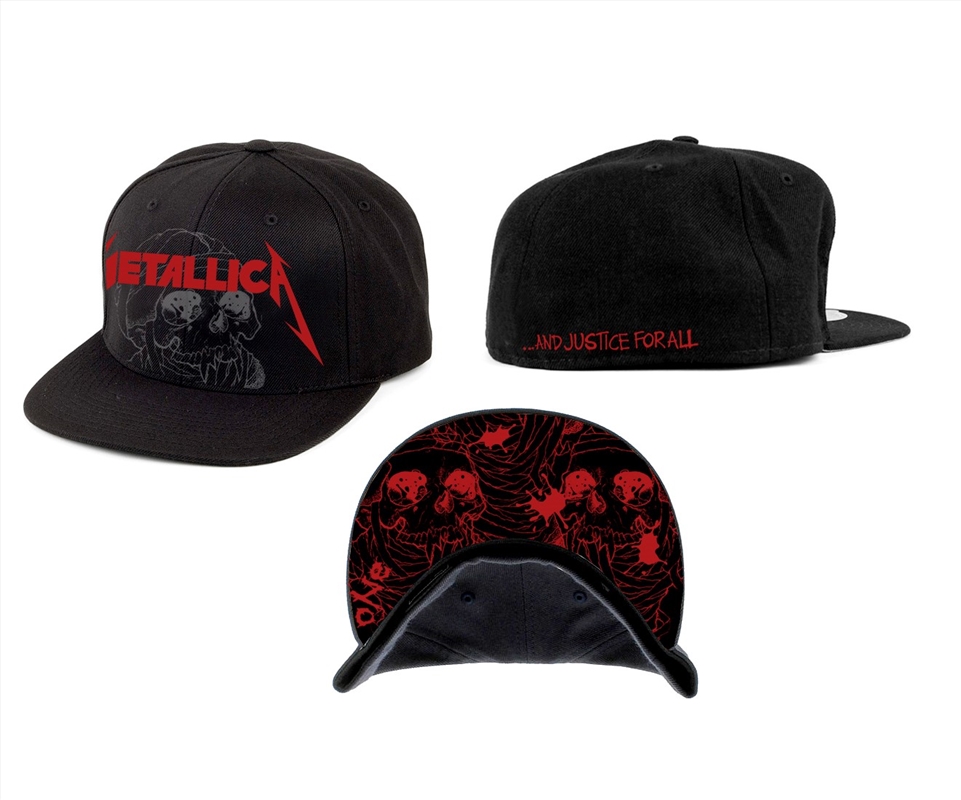 Metallica One Justice: Snapback Hat/Product Detail/Caps & Hats