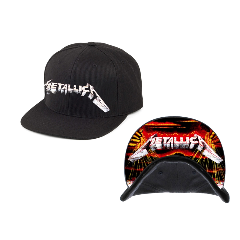 Metallica Mop Cover: Peak: Snapback Hat/Product Detail/Caps & Hats