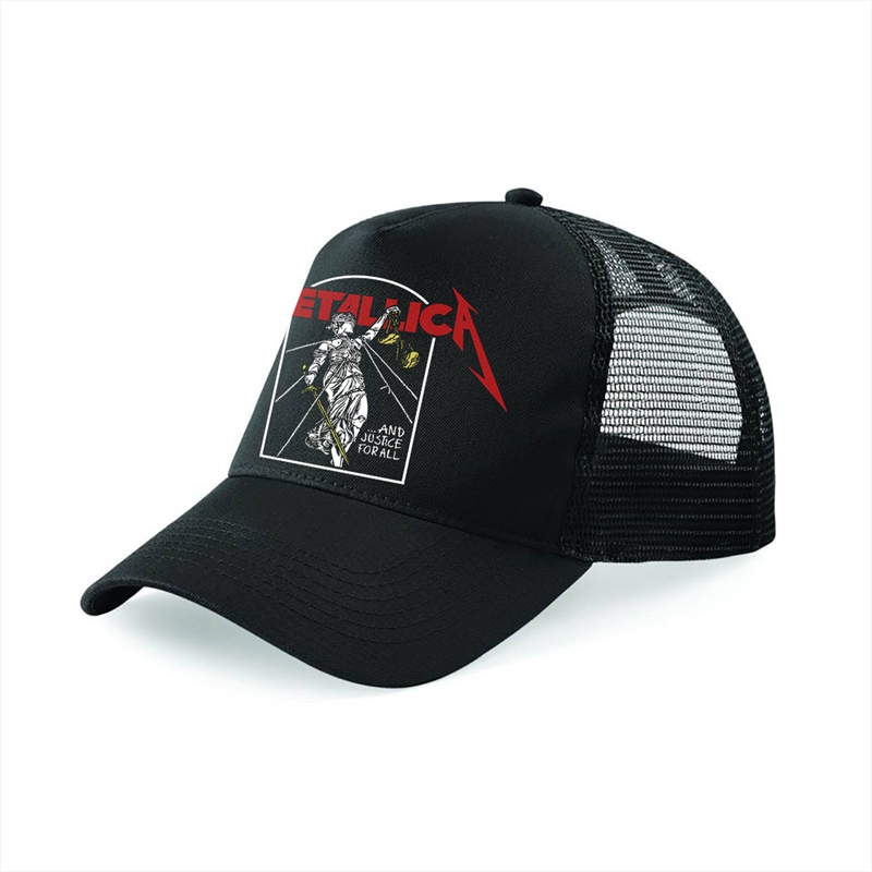 Metallica Justice: Trucker Cap/Product Detail/Caps & Hats