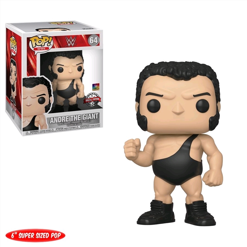 WWE - Andre The Giant 6" US Exclusive Pop! Vinyl [RS]/Product Detail/Sport