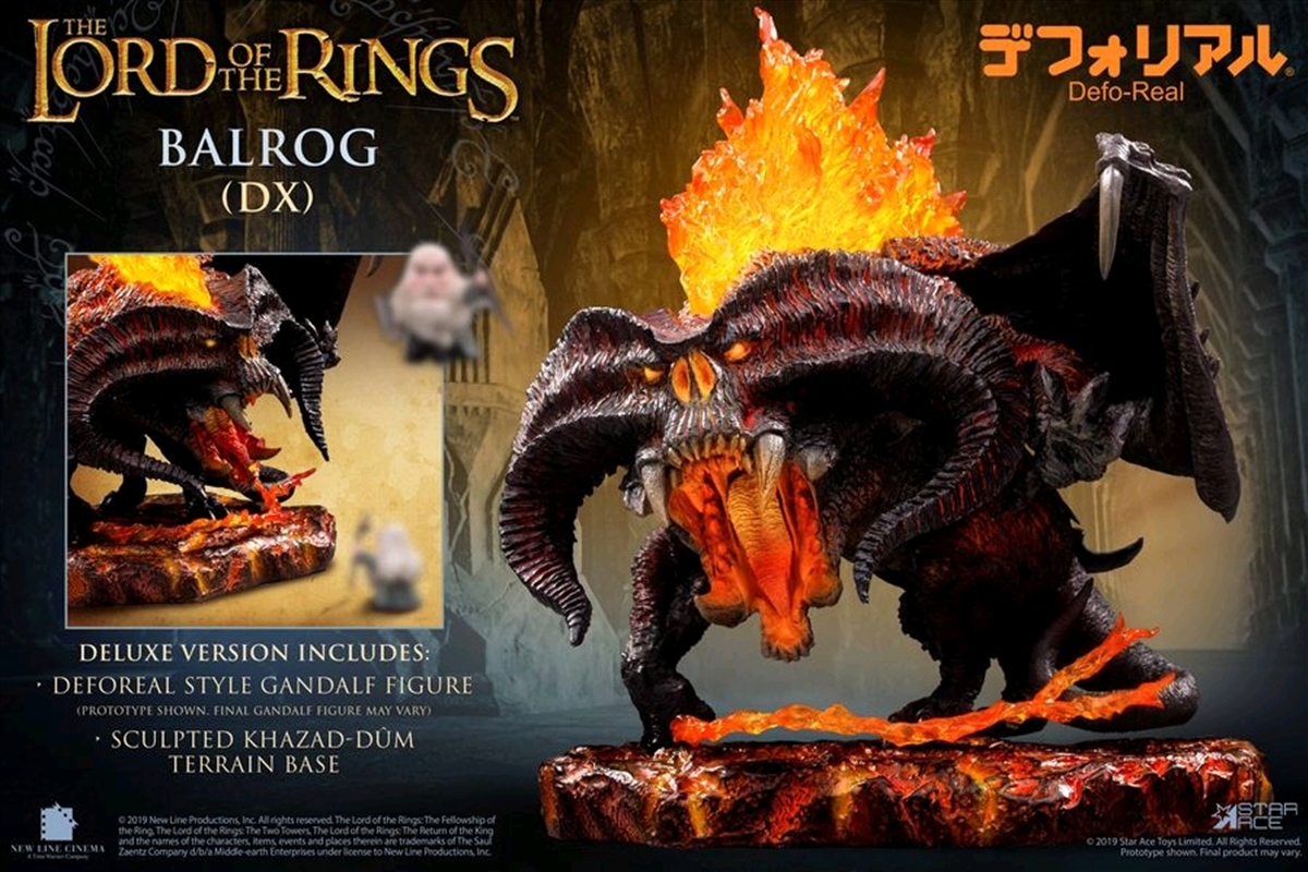 Lord of the Rings - Balrog Deluxe Soft Vinyl Figure/Product Detail/Figurines