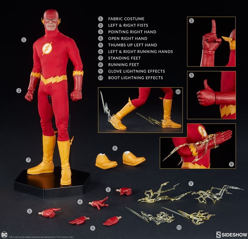 Flash - Flash 12" 1:6 Scale Action Figure/Product Detail/Figurines