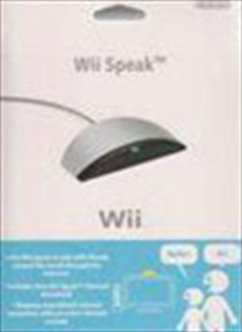 Wii Speak Microphone Accessories, Wii Sanity