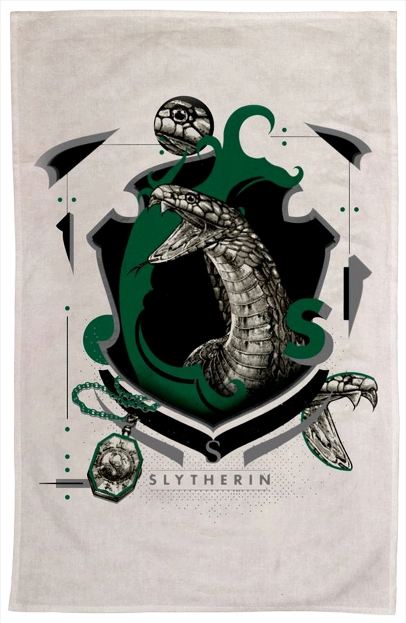 Harry Potter - Slytherin Tea Towel/Product Detail/Kitchenware