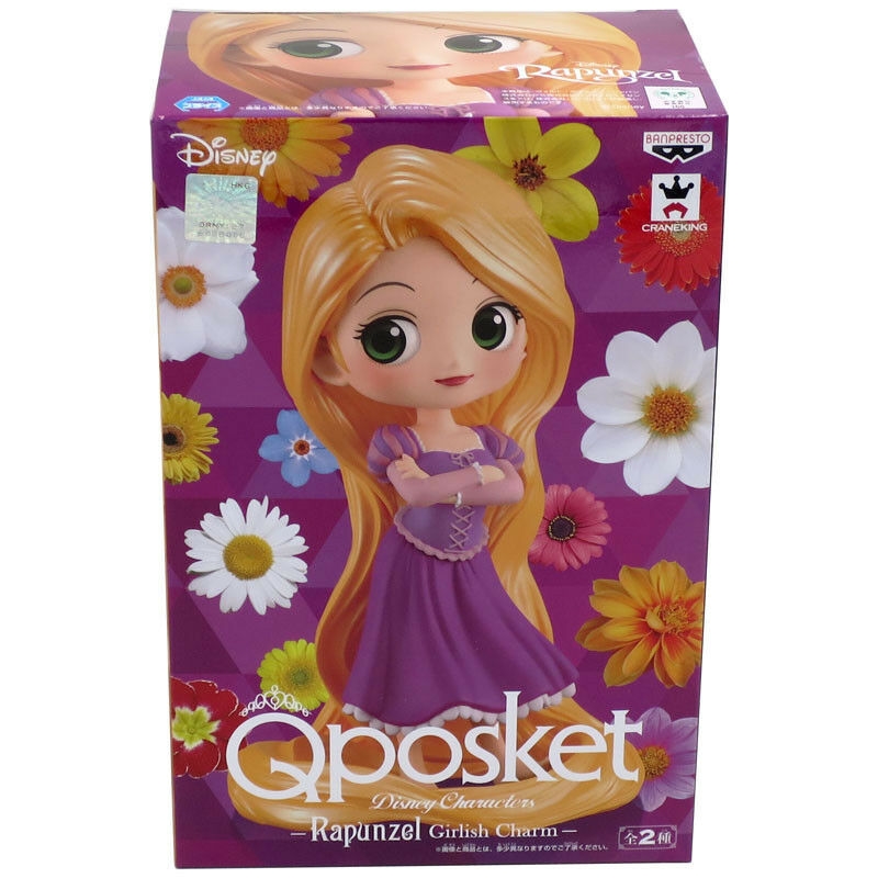 Disney Characters Q Posket Girlish Charm Rapunzel Princess a Figure | Merchandise
