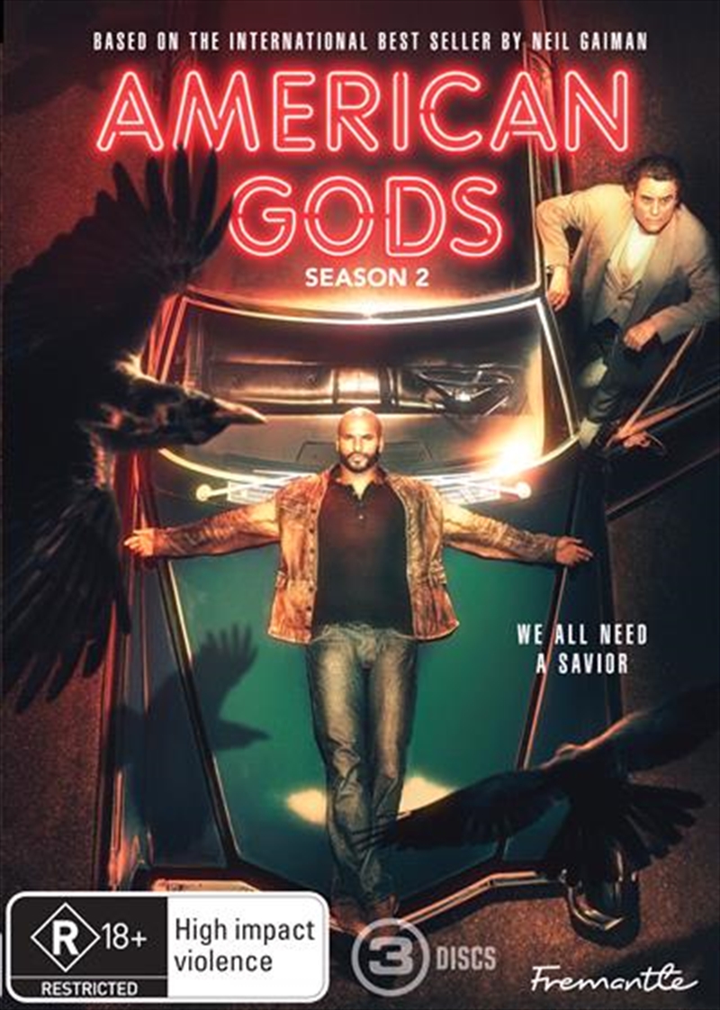 Buy American Gods Season 2 On Dvd Sanity Online