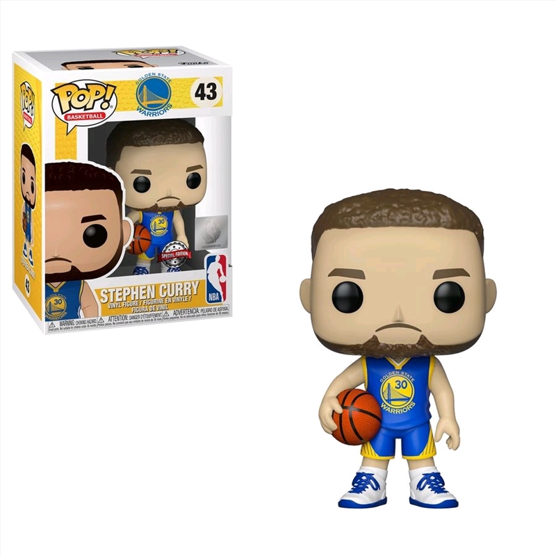 NBA: Warriors - Stephen Curry (Alt Jersey) US Exclusive Pop! Vinyl [RS]/Product Detail/Sport