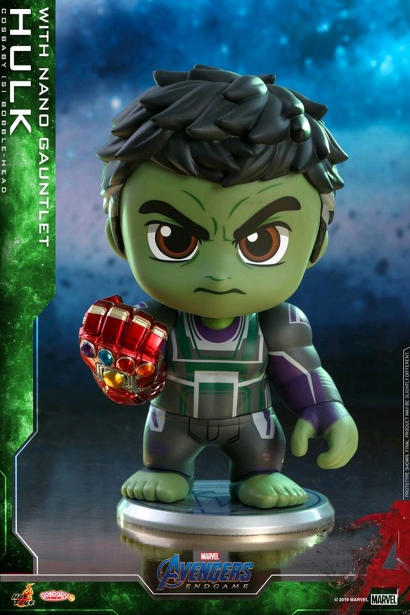 Avengers 4: Endgame - Hulk w/Gauntlet Cosbaby/Product Detail/Figurines