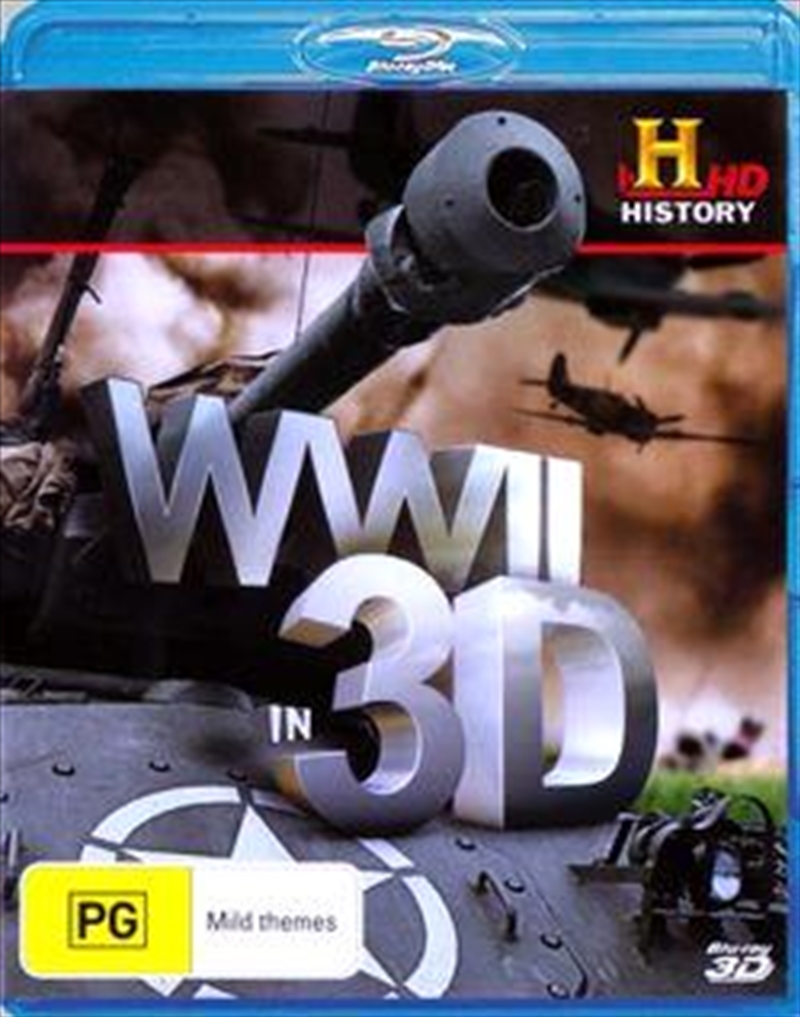 WWII In 3D/Product Detail/Movies on DVD, Blu-ray & 4K