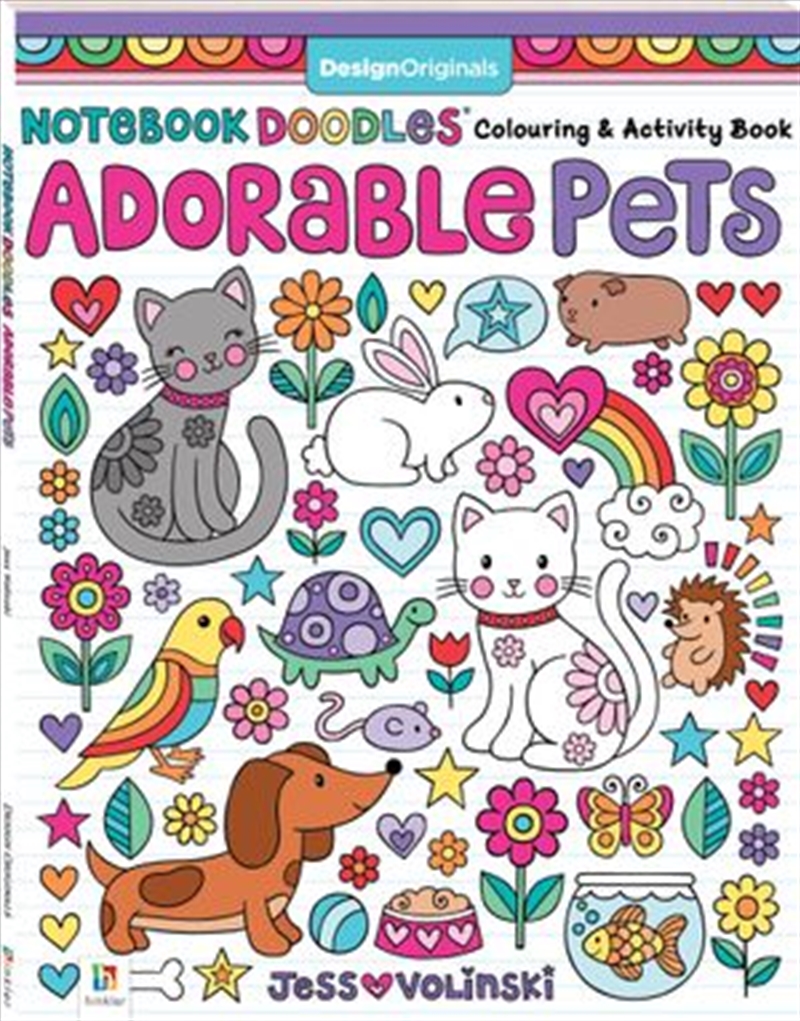 Notebook Doodles: Adorable Pets/Product Detail/Children