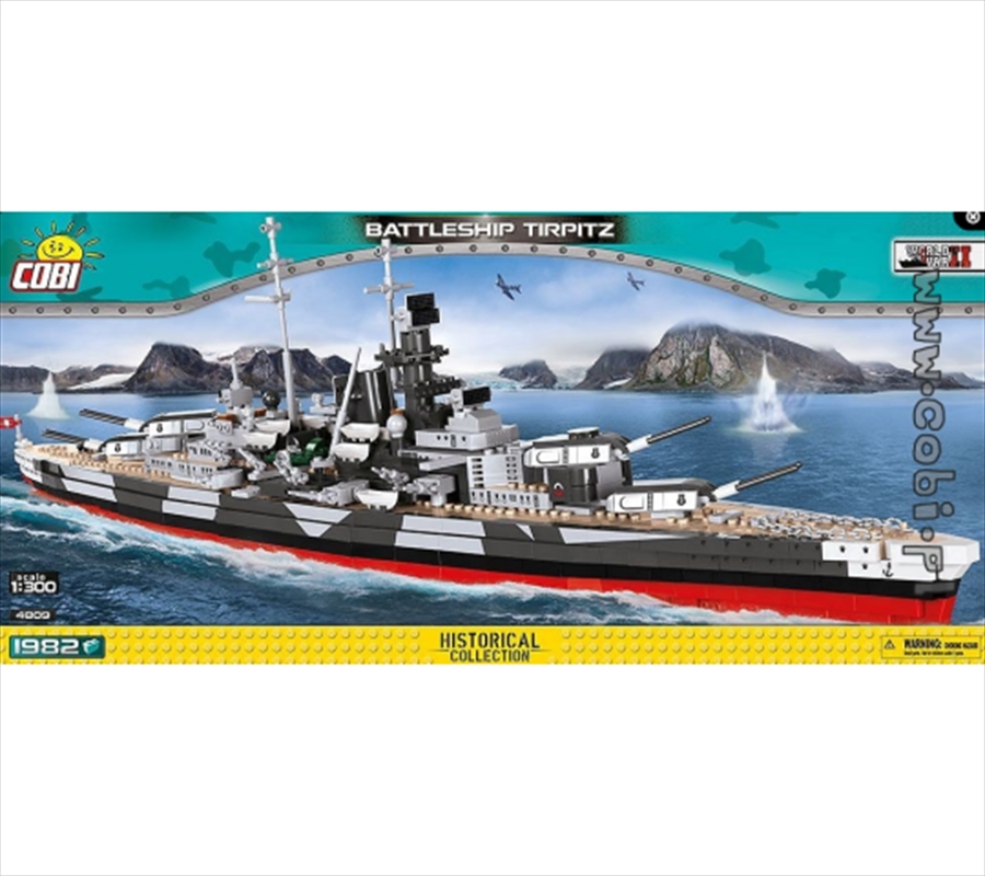 Small Army - 1800 piece Battleship Tirpitz/Product Detail/Building Sets & Blocks