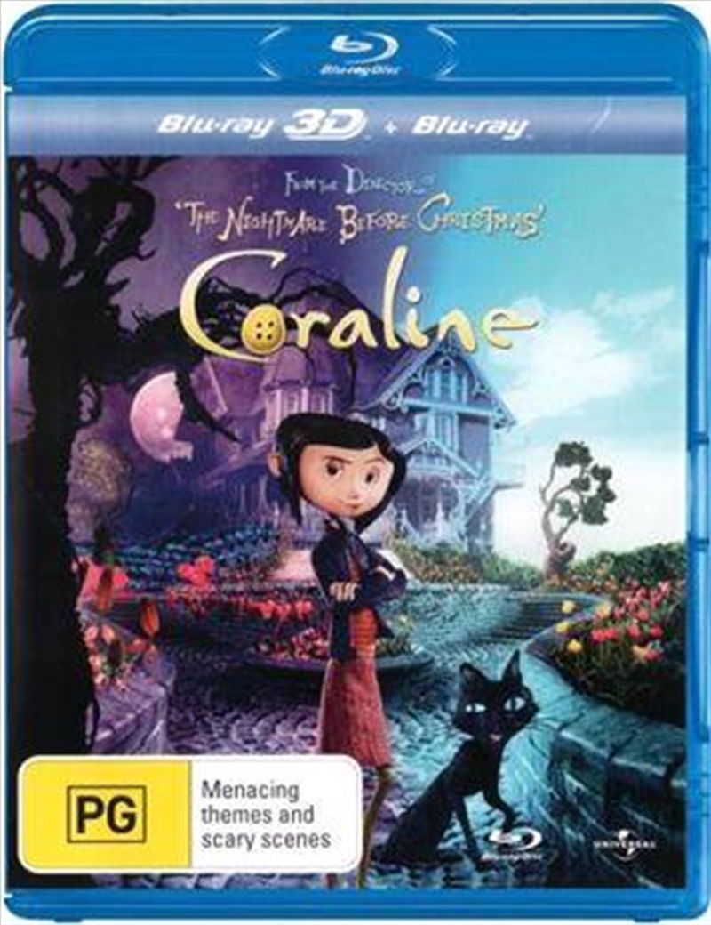 Coraline  3D + 2D Blu-ray/Product Detail/Fantasy