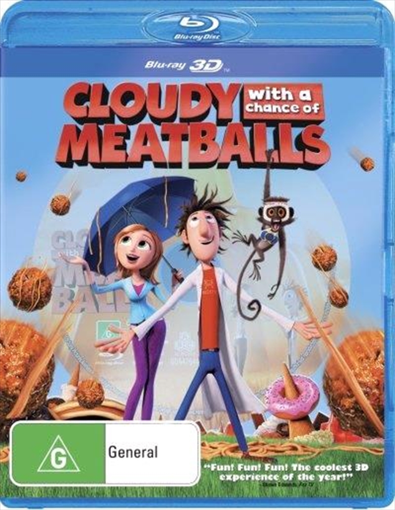 Cloudy With A Chance Of Meatballs  3D/Product Detail/Sci-Fi