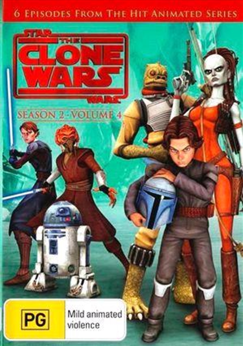 Star Wars - The Clone Wars - Animated Series - Season 2 - Vol 4/Product Detail/Animated