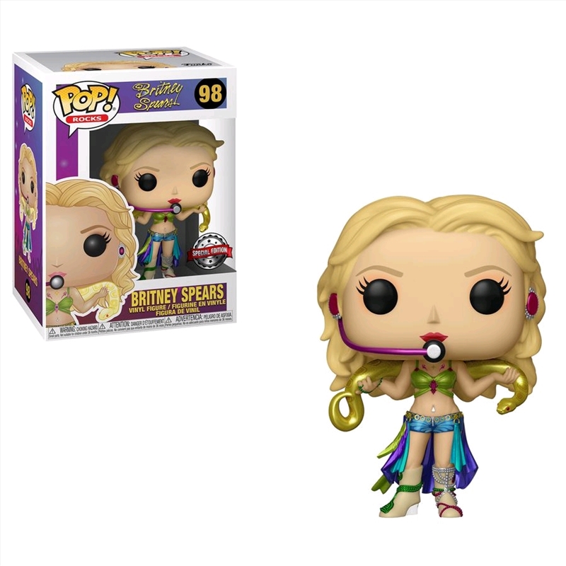 Britney Spears - Britney Spears Slave 4U Metllaic US Exclusive Pop! Vinyl [RS]/Product Detail/Music