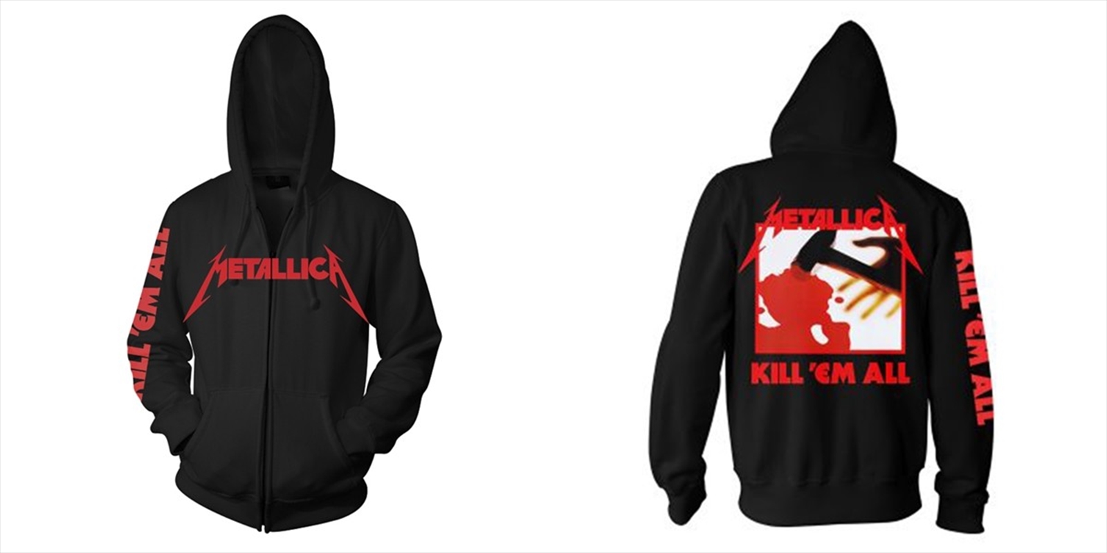 Metallica: Kill Em All Sweatshirt: S/Product Detail/Outerwear