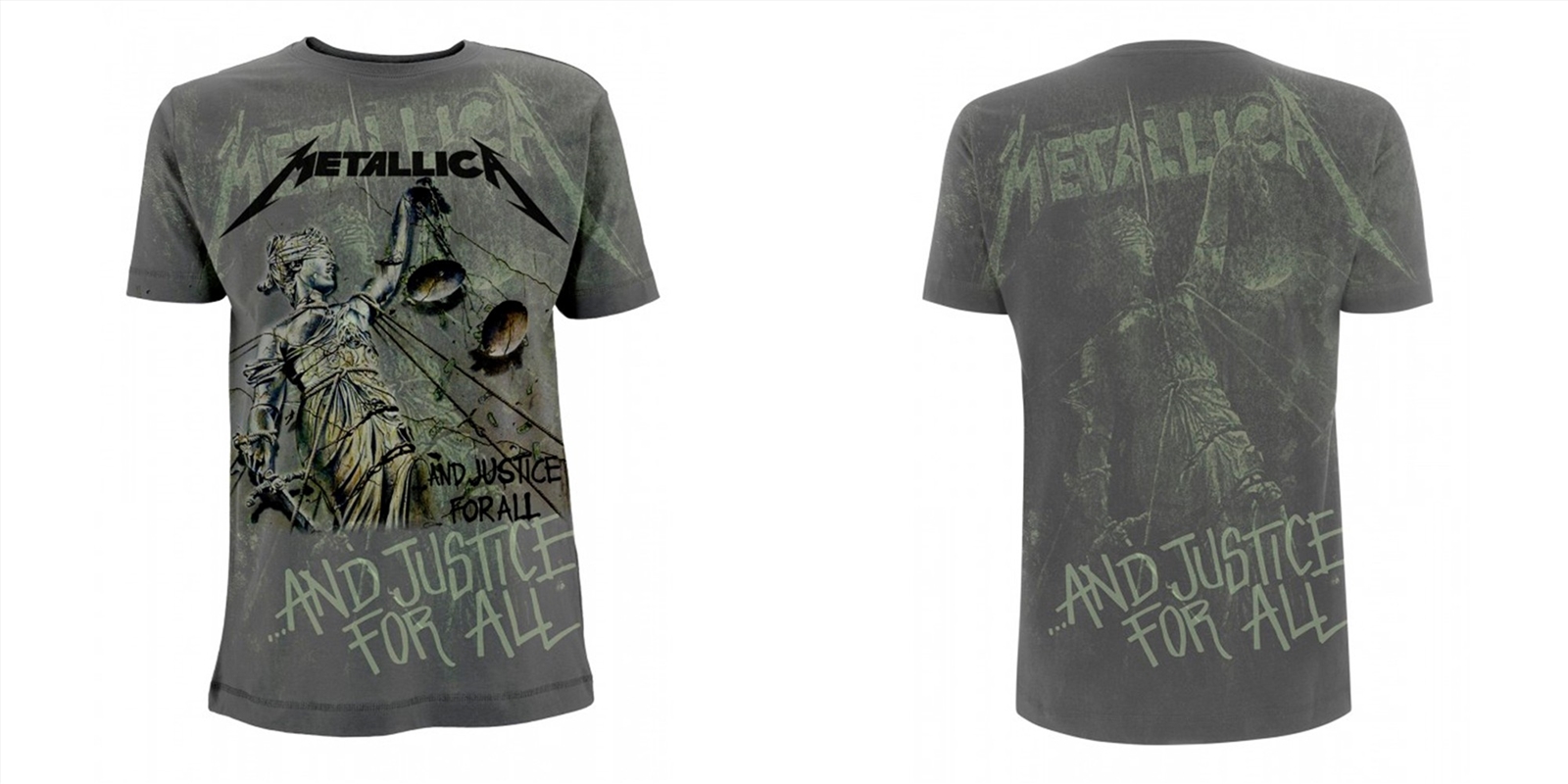 Metallica - Justice Neon All Over: Tshirt XXL/Product Detail/Shirts