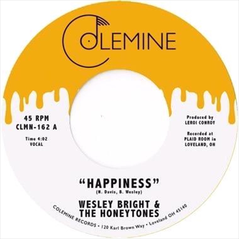 Happiness - Honey Yellow Coloured Vinyl/Product Detail/Soul