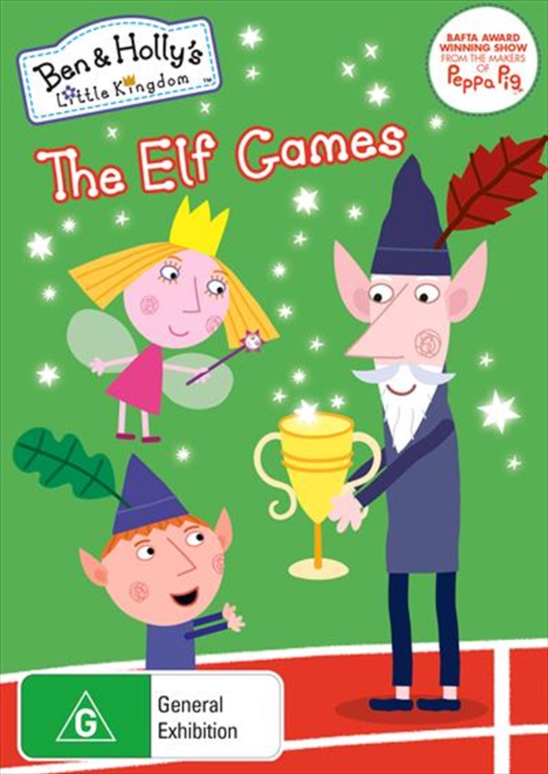 buy ben and holly's little kingdom  the elf games on dvd
