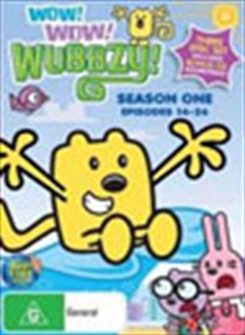 Wow Wow Wubbzy S1 V2 Animated DVD Sanity
