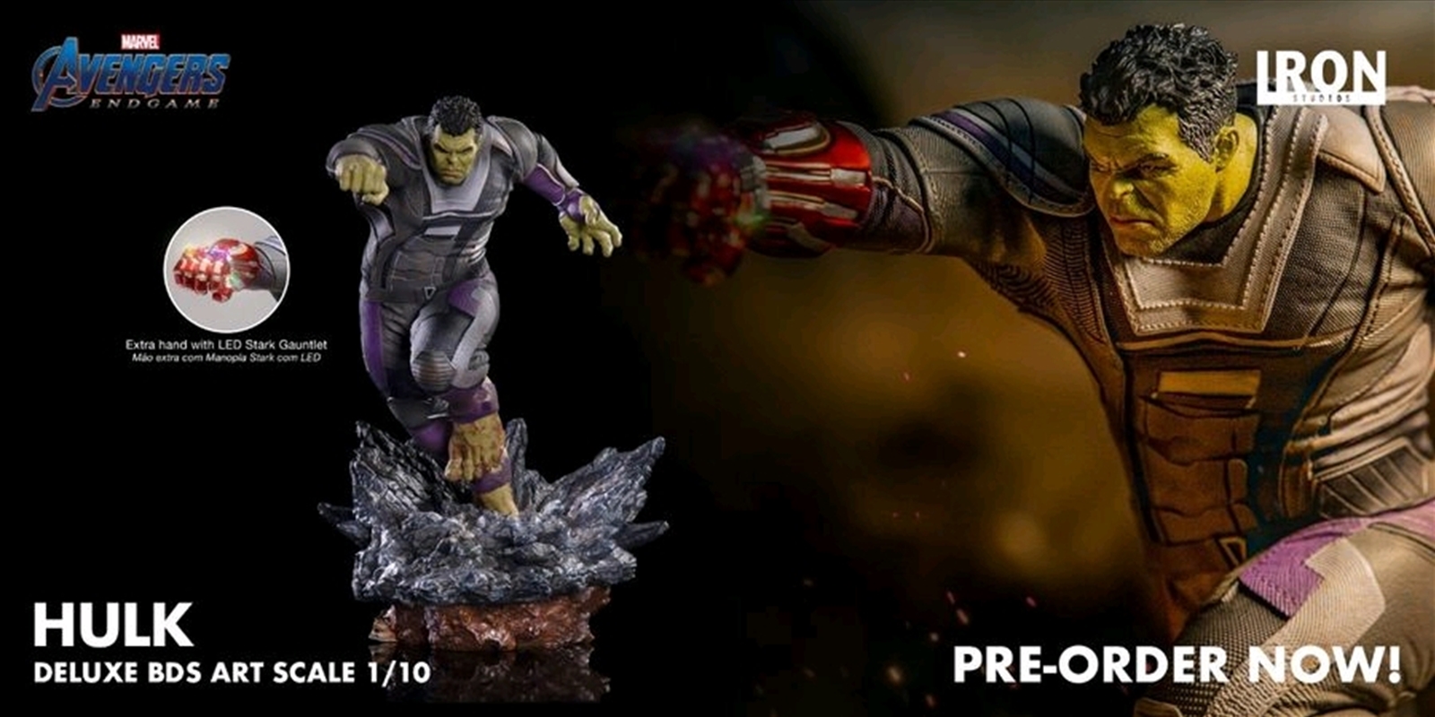 Avengers 4: Endgame - Hulk Deluxe 1:10 Scale Statue/Product Detail/Statues