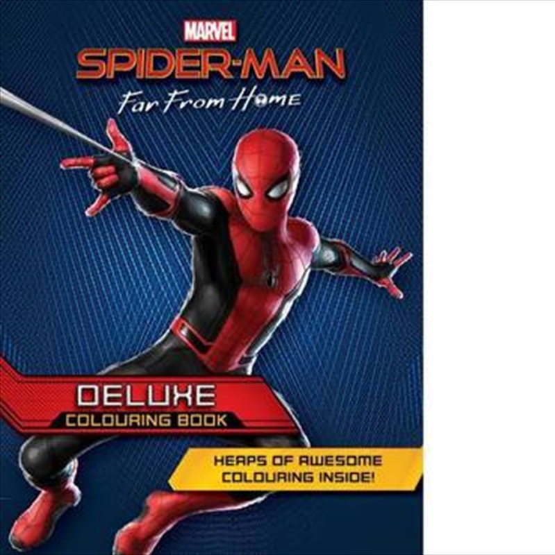Spider-Man Far From Home Deluxe Colouring Book/Product Detail/Kids Colouring