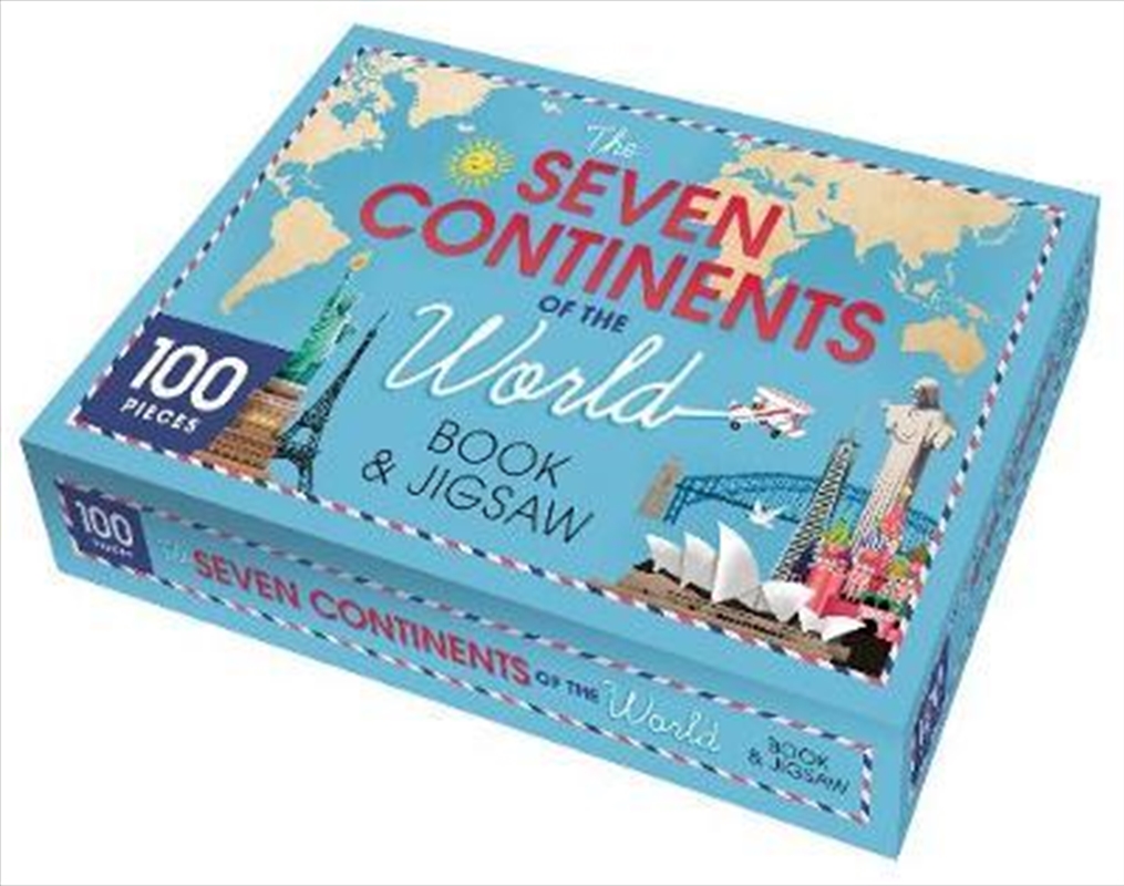 Seven Continents of the World Book and Floor Puzzle/Product Detail/Children