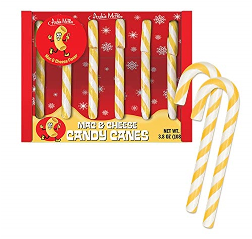Mac And Cheese Candy Canes - Archie Mcphee/Product Detail/Novelty & Gifts