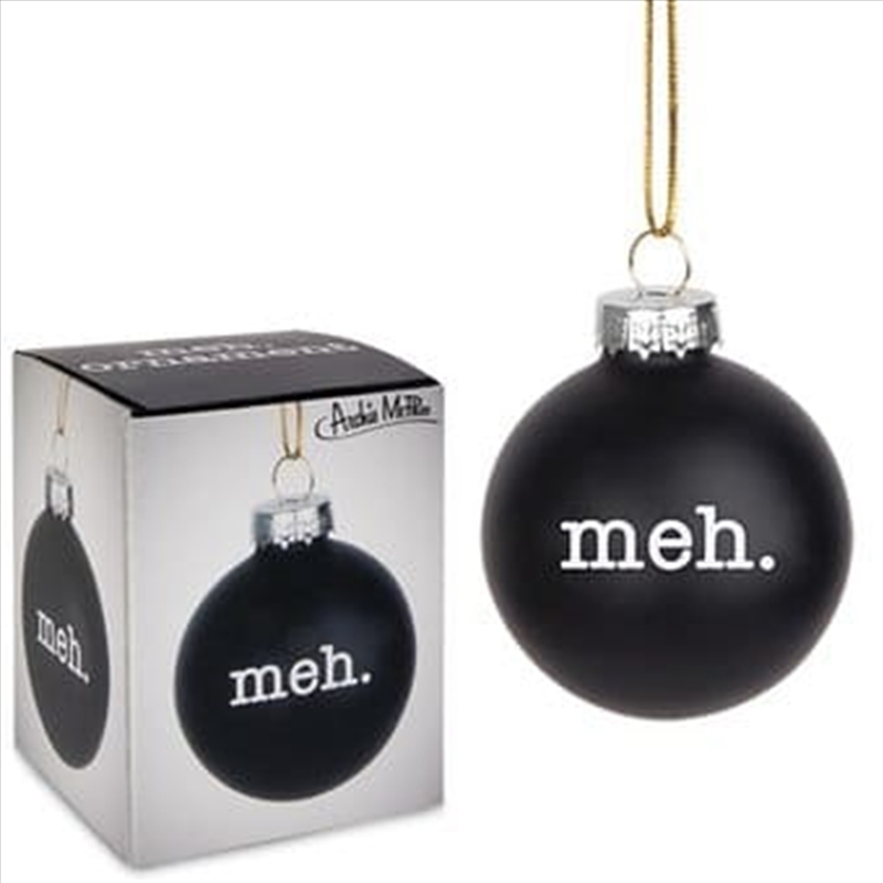 Meh Ornament - Archie McPhee/Product Detail/Decor
