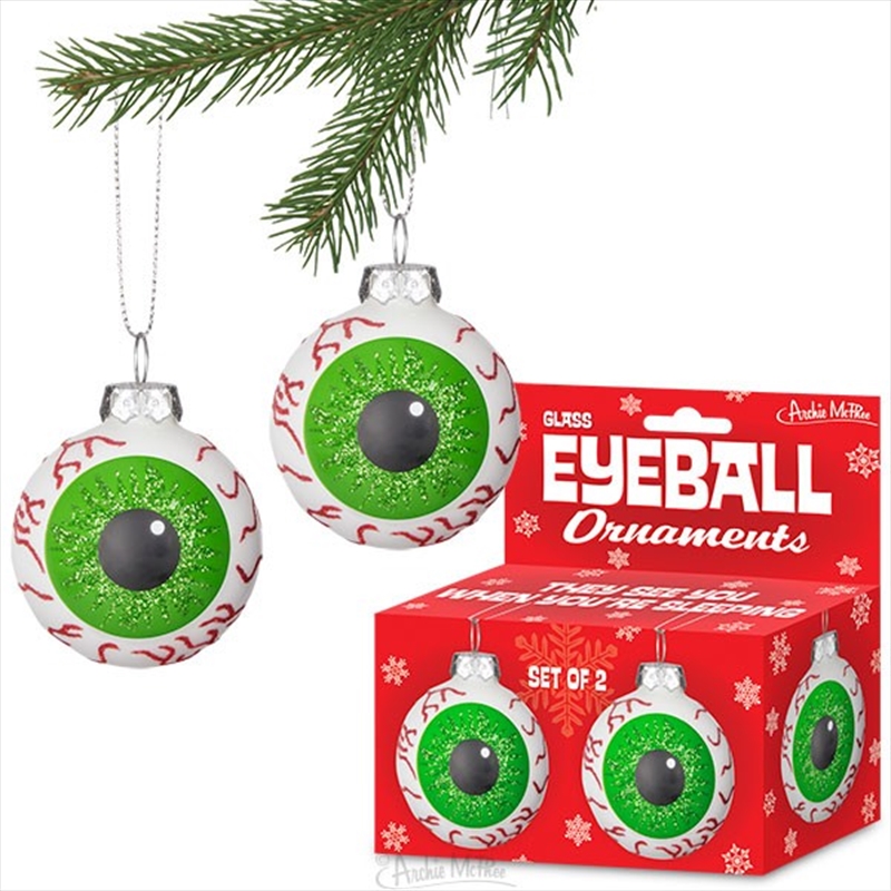 Eyeball Ornaments - Archie Mcphee | Homewares