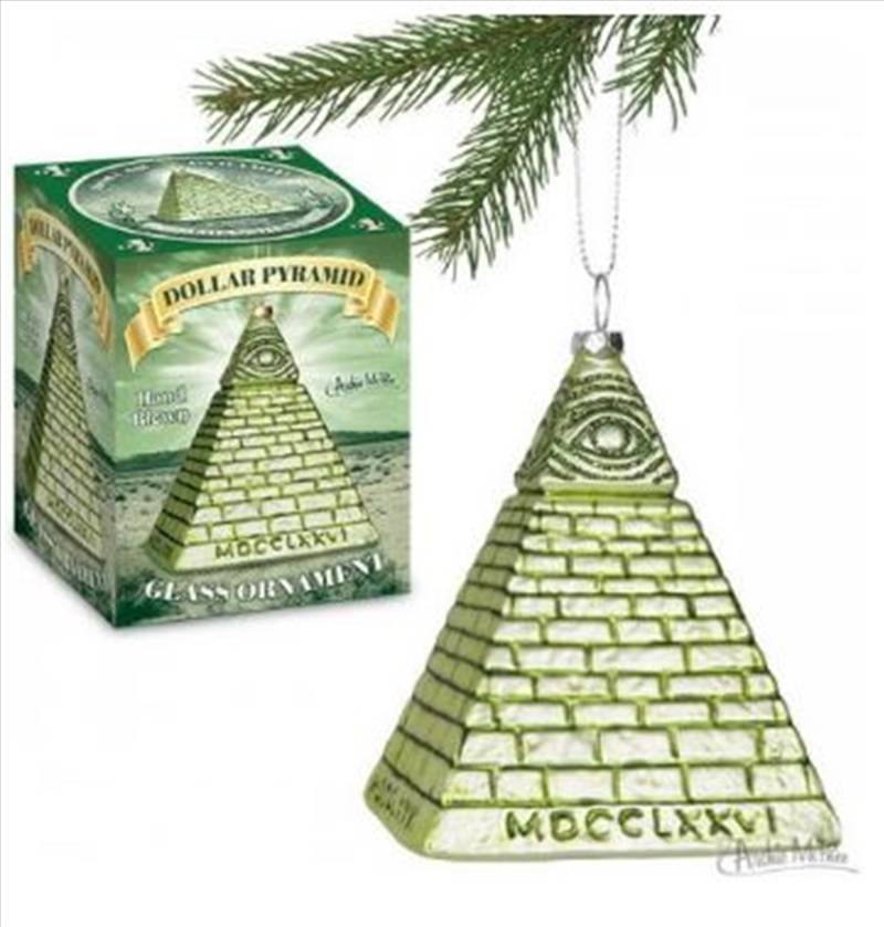 Dollar Pyramid Ornament - Archie Mcphee/Product Detail/Decor