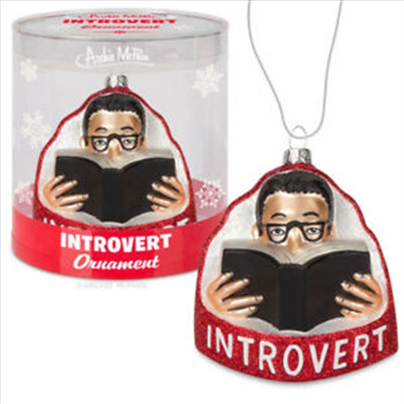 Introvert Ornament - Archie McPhee/Product Detail/Decor