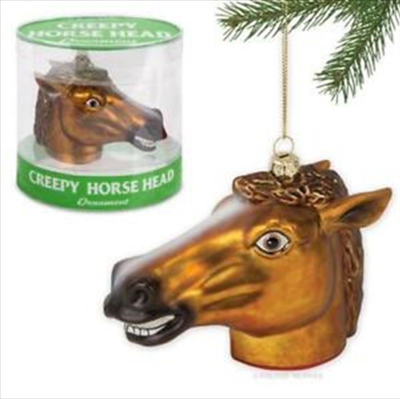 Creepy Horse Head Ornament - Archie McPhee/Product Detail/Decor