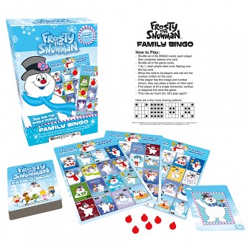 Frosty The Snowman Family Bingo/Product Detail/Board Games