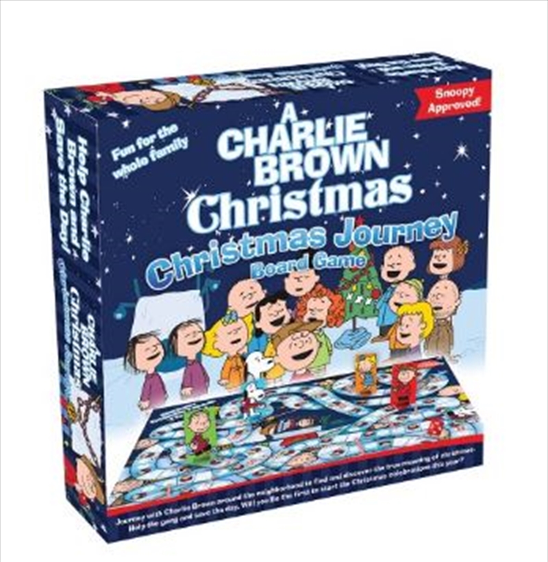 Peanuts Charlie Brown Christmas Board Game | Merchandise