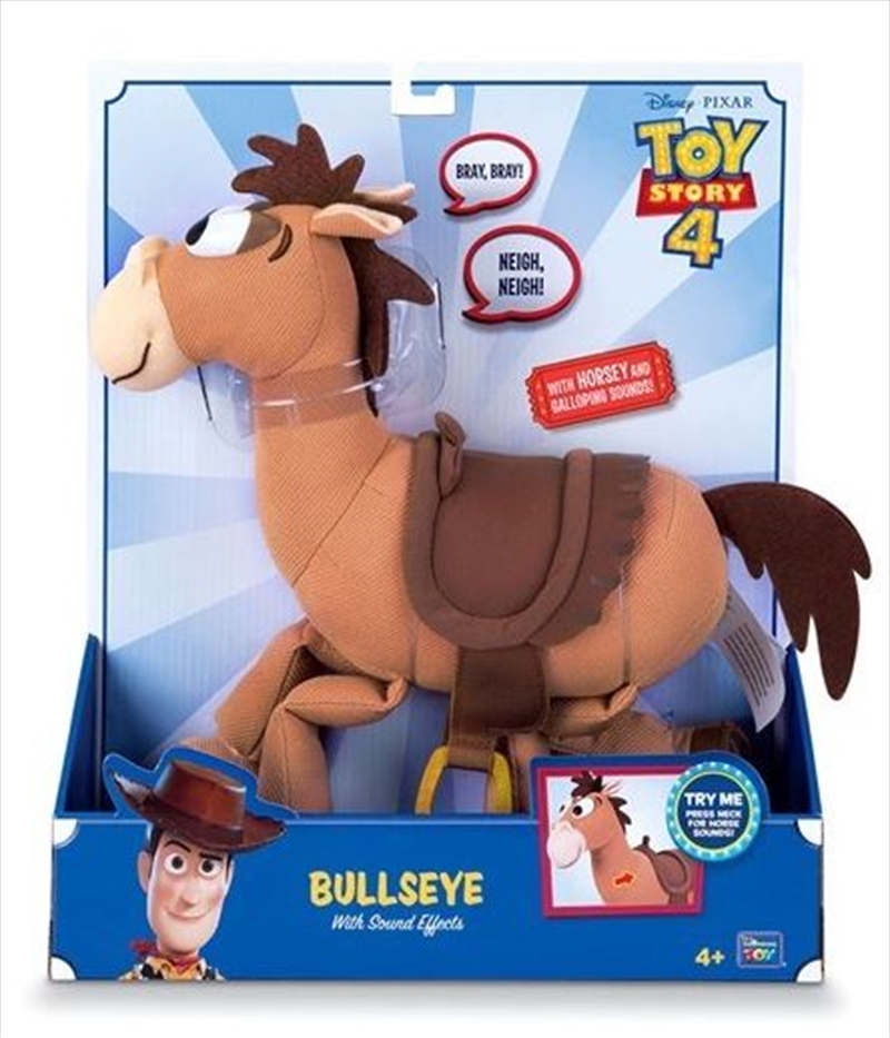 Toy Story 4 - Deluxe Talking Bullseye 12"/Product Detail/Action Figures & Dolls