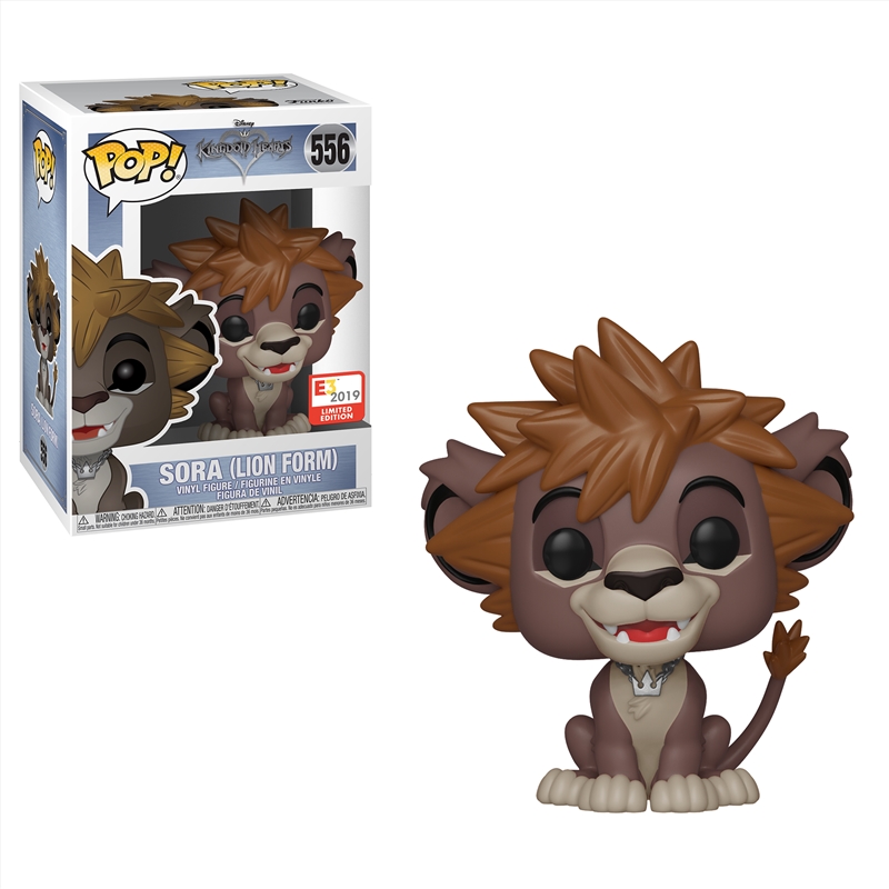 Kingdom Hearts Sora Lion Form Pop! Vinyl 2019 E3 Exclusive/Product Detail/Deluxe Funko Pop Vinyl